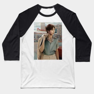 Vibin' in the '80s | BTS Namjoon Baseball T-Shirt